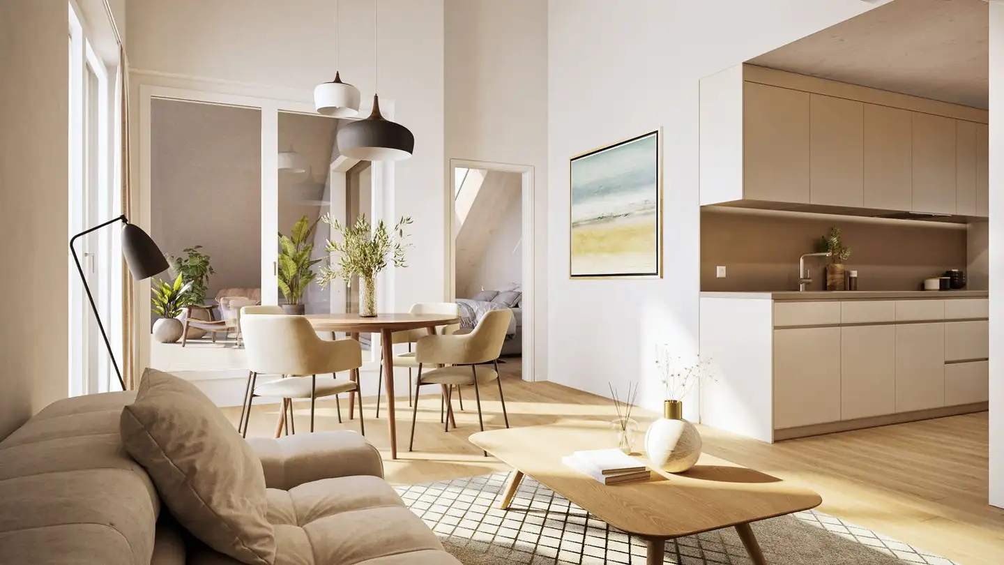 Maisonette mieten - Bergstrasse 8, 5644 Auw - Foto 3