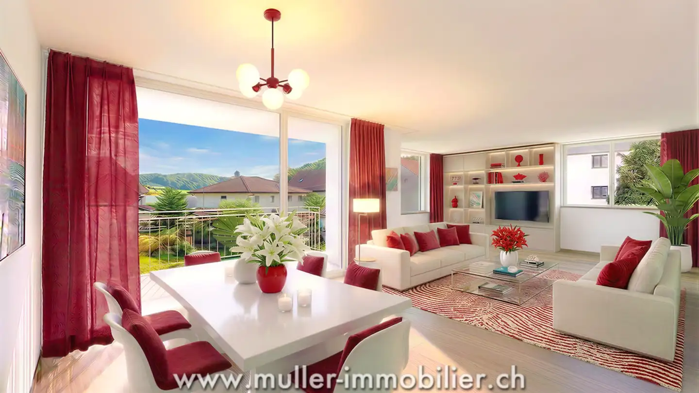 Apartment for sale - Route De Romont 1, 1670 Ursy - Photo 2