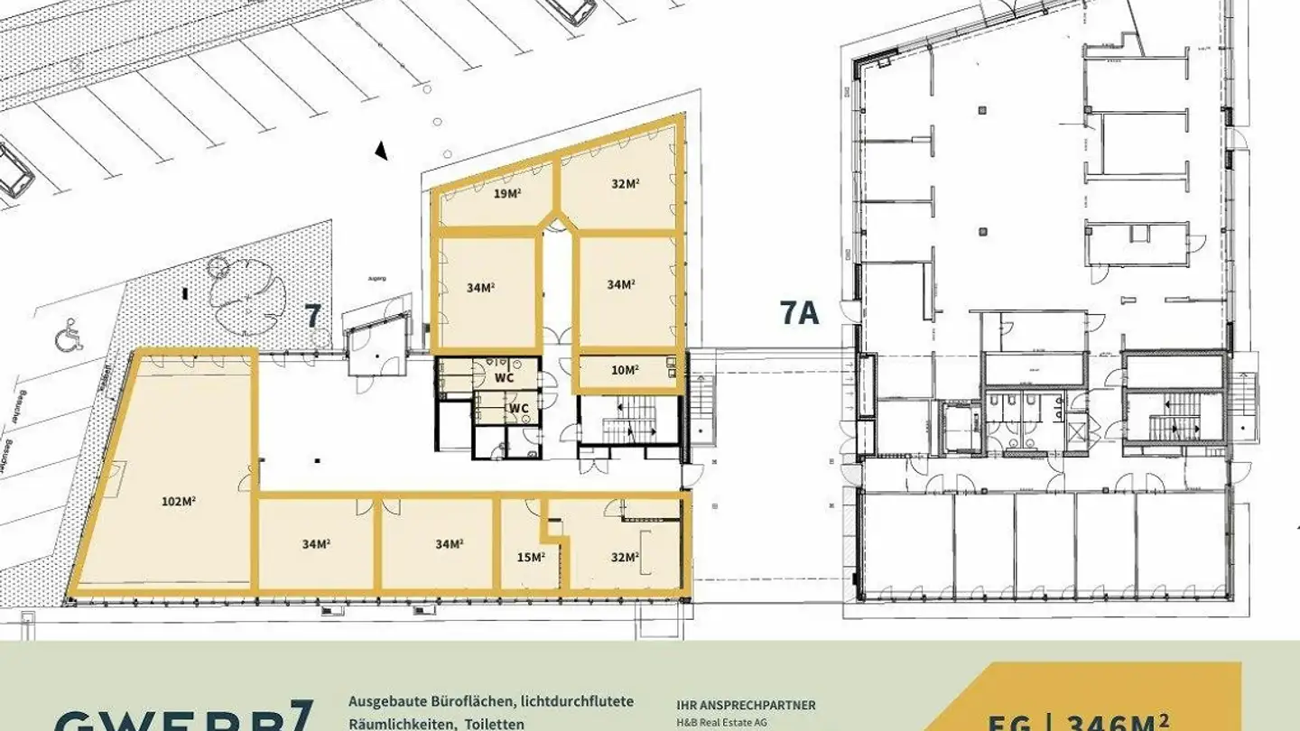 Bureau à louer - Gewerbestrasse, 4147 Aesch BL - Photo 2