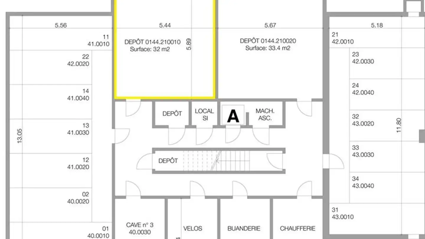 Espace de stockage à louer - Avenue Du Bois-De-La-Chapelle 35, 1213 Onex