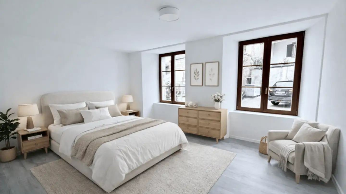 Wohnung mieten - Rue Des Hautes-Bornes 8, 2523 Lignières - Foto 3