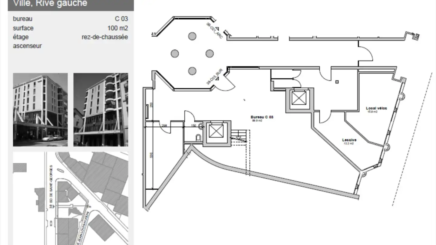 Bureau à louer - Boulevard De Saint-Georges 38, 1205 Genève - Photo 2