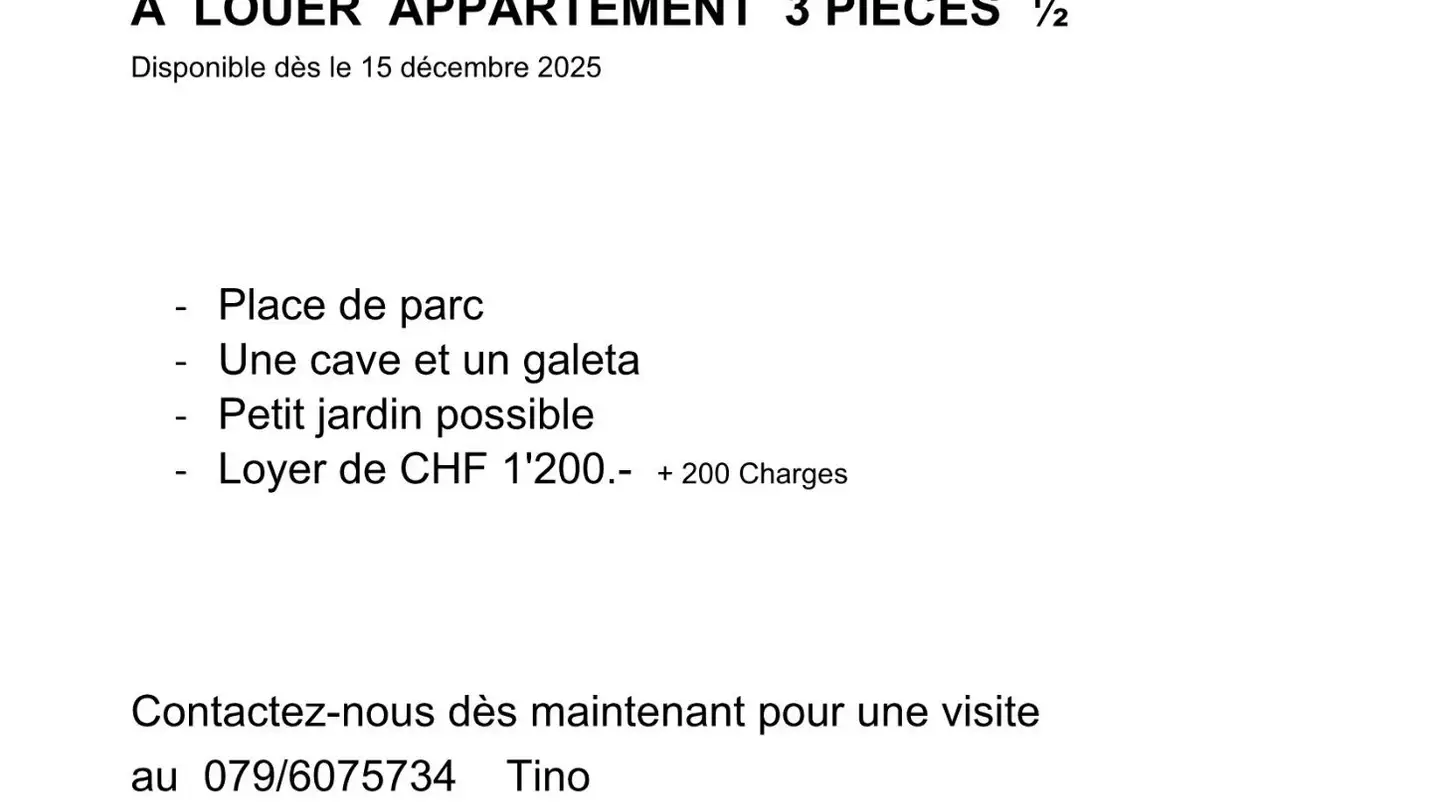 Wohnung mieten - Rue Du Levant, 1963 Vétroz - Foto 4