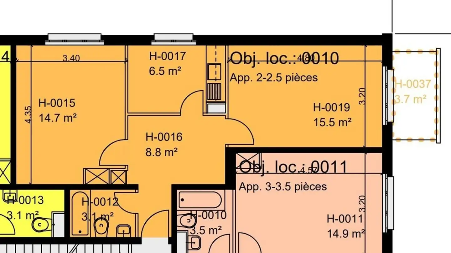 Apartment for rent - Avenue De La Rochelle 14, 1008 Prilly - Photo 3
