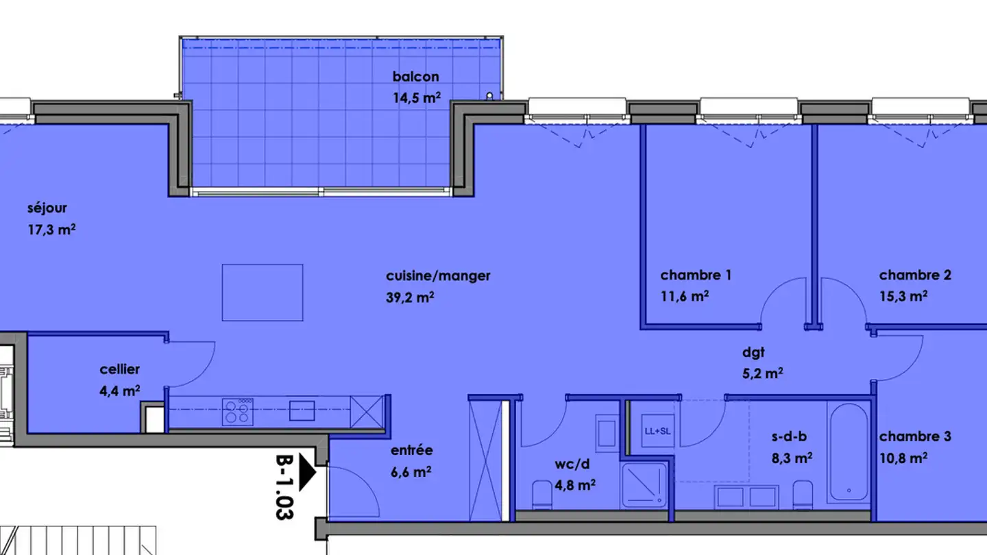 Wohnung kaufen - Route de l'Eglise 83, 1678 Siviriez - Foto 4
