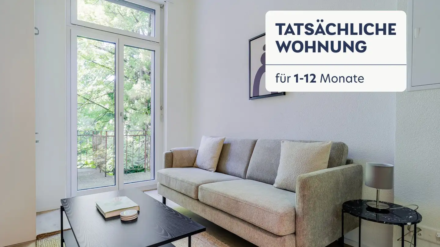 Appartement meublé à louer - Schaffhauserstrasse 449, 8052 Zürich