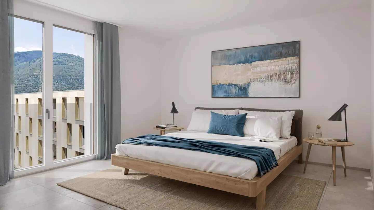 Appartement à louer - Viale C. Olgiati, 6512 Giubiasco - Photo 4