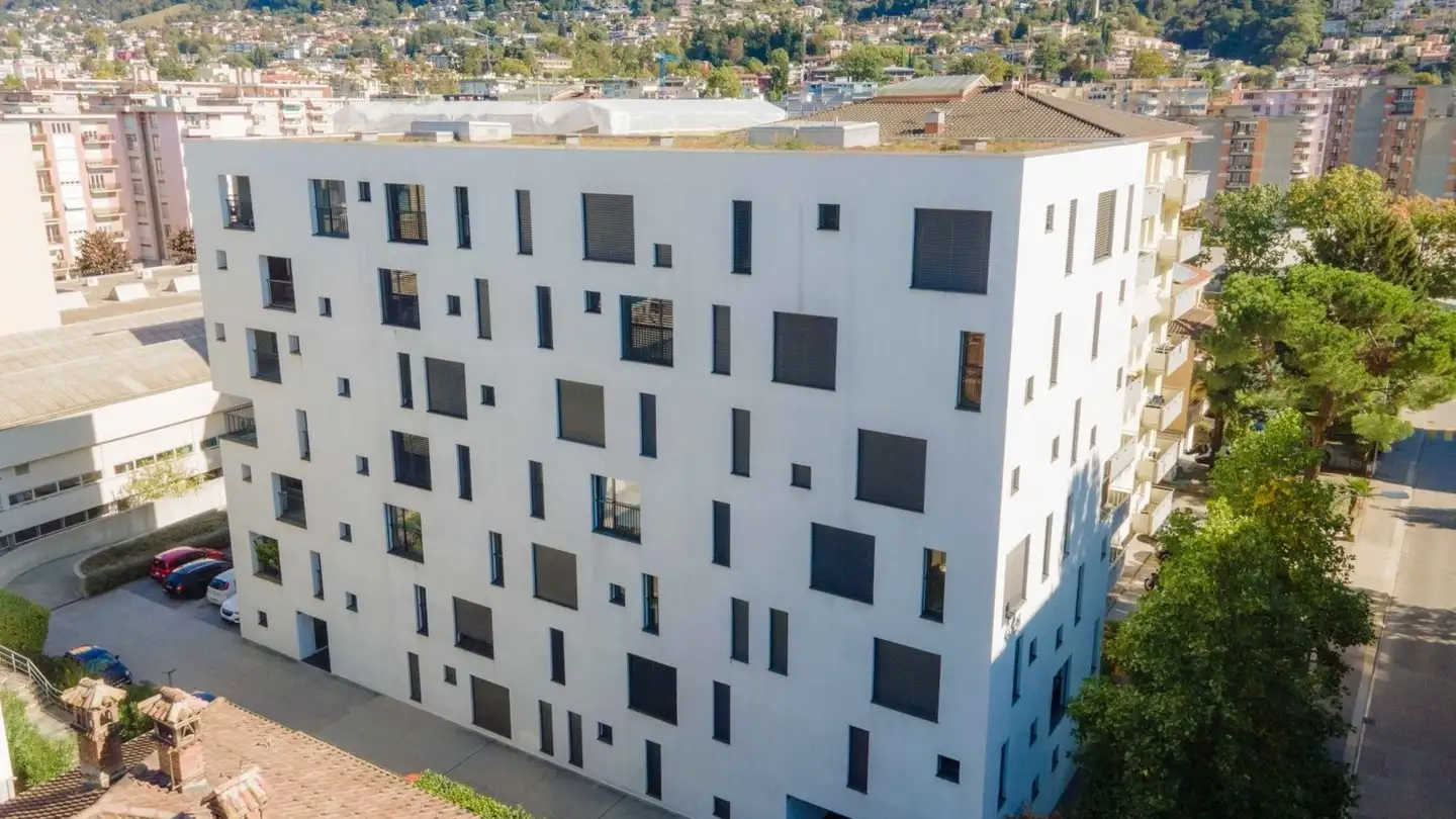 Wohnung mieten - Via Beltramina 19b, 6900 Lugano - Foto 2