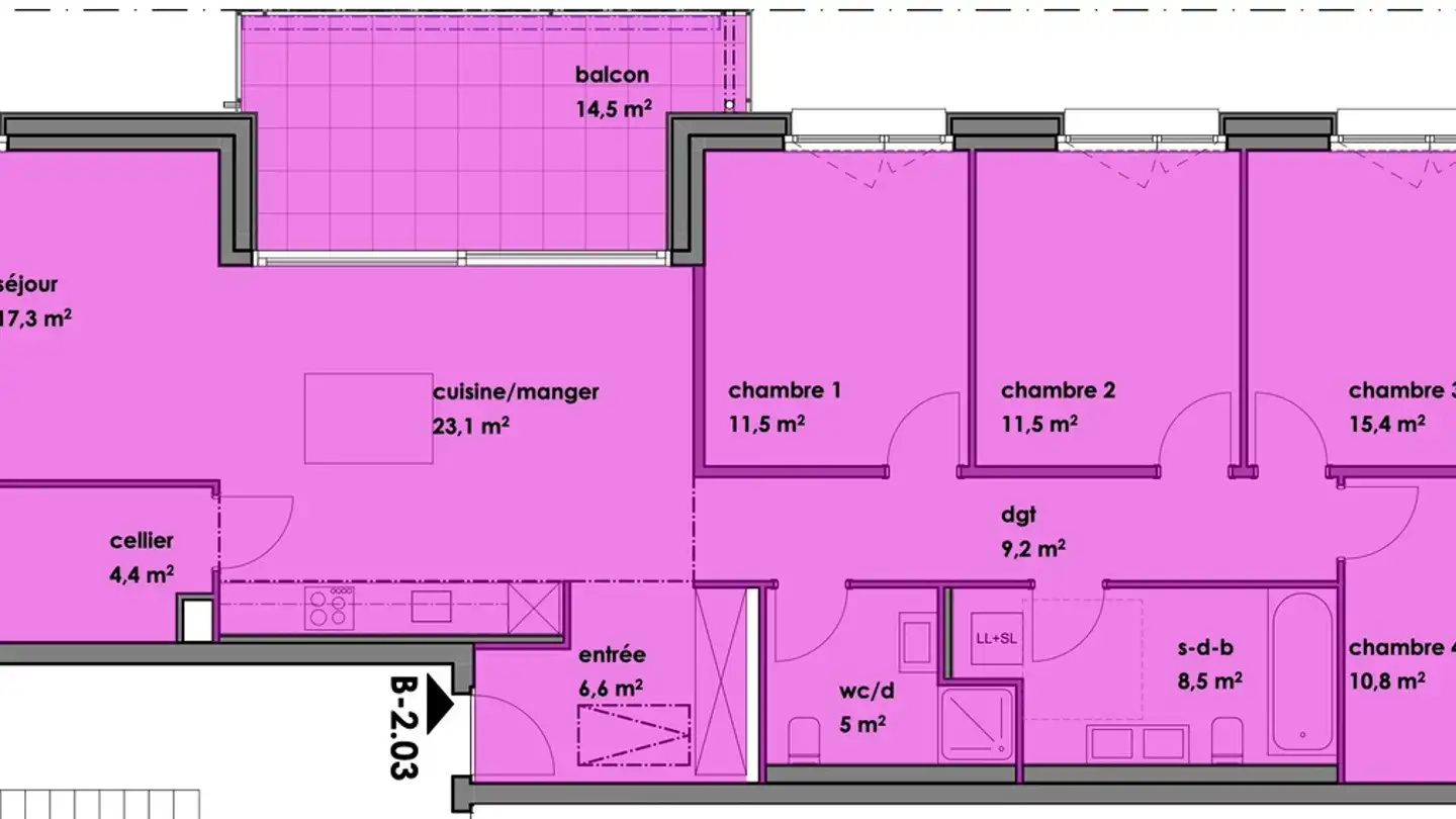 Appartement à vendre - 1678 Siviriez - Photo 4