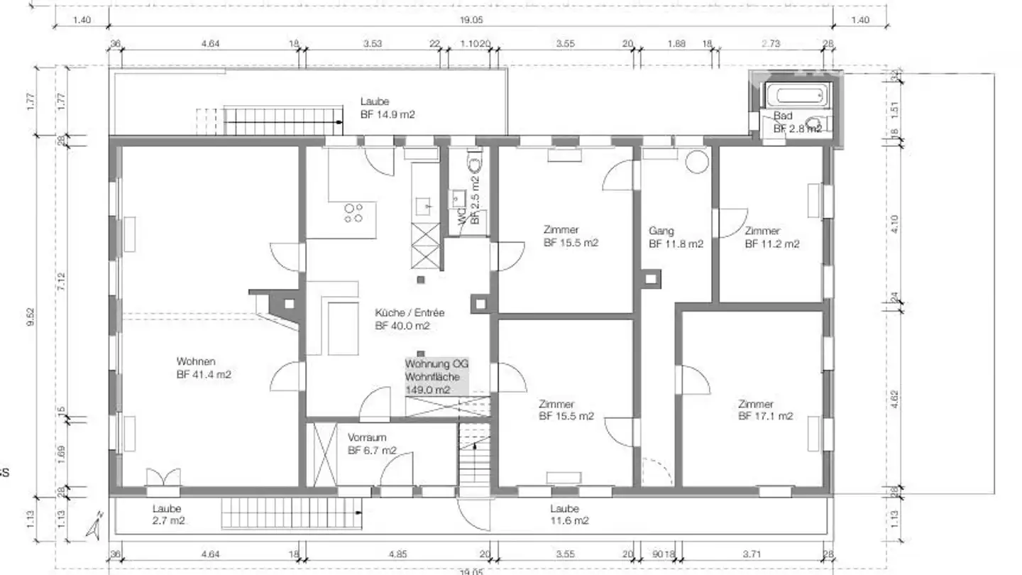 Appartamento in affitto - Schwarzenburgstrasse 966, 3147 Mittelhäusern - Foto 3