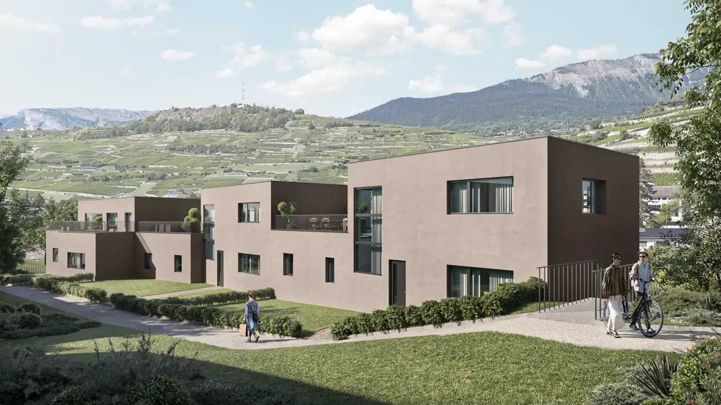 Maison jumelle à vendre - Chemin De La Poudrière, 1950 Sion - Photo 2
