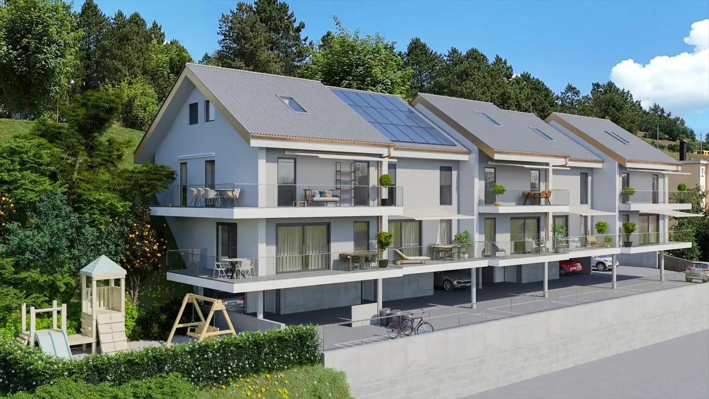 Maison en terrasse à vendre - 1337 Vallorbe