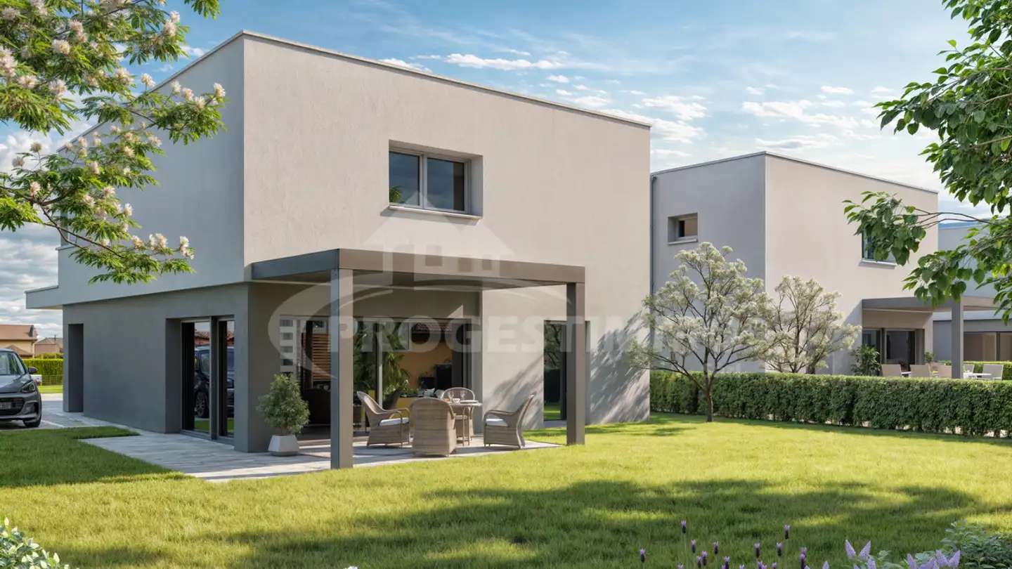 Semi-detached house for sale - Rue De Clos-Novex, 1868 Collombey