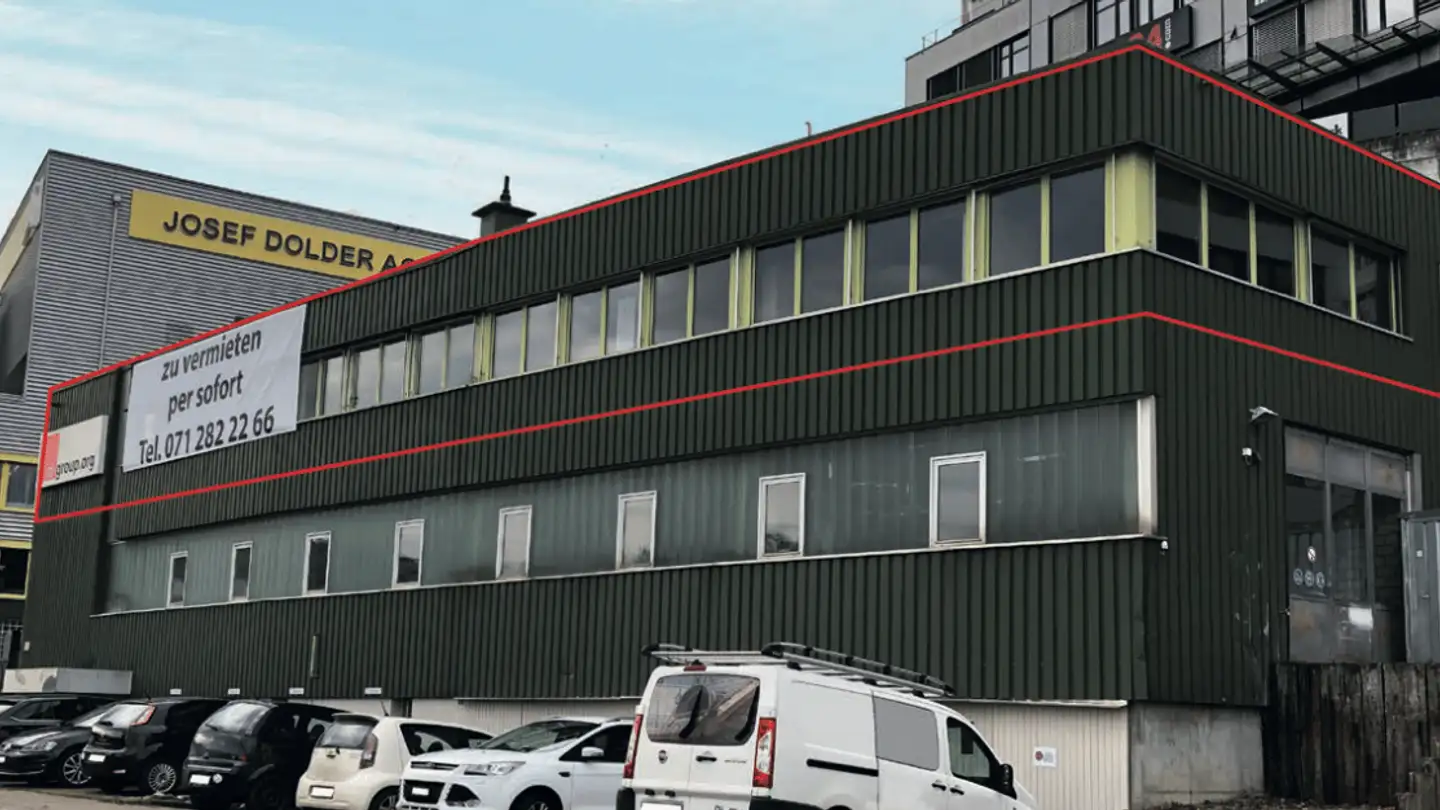 Gewerbe mieten - Lerchentalstrasse 19, 9016 St. Gallen