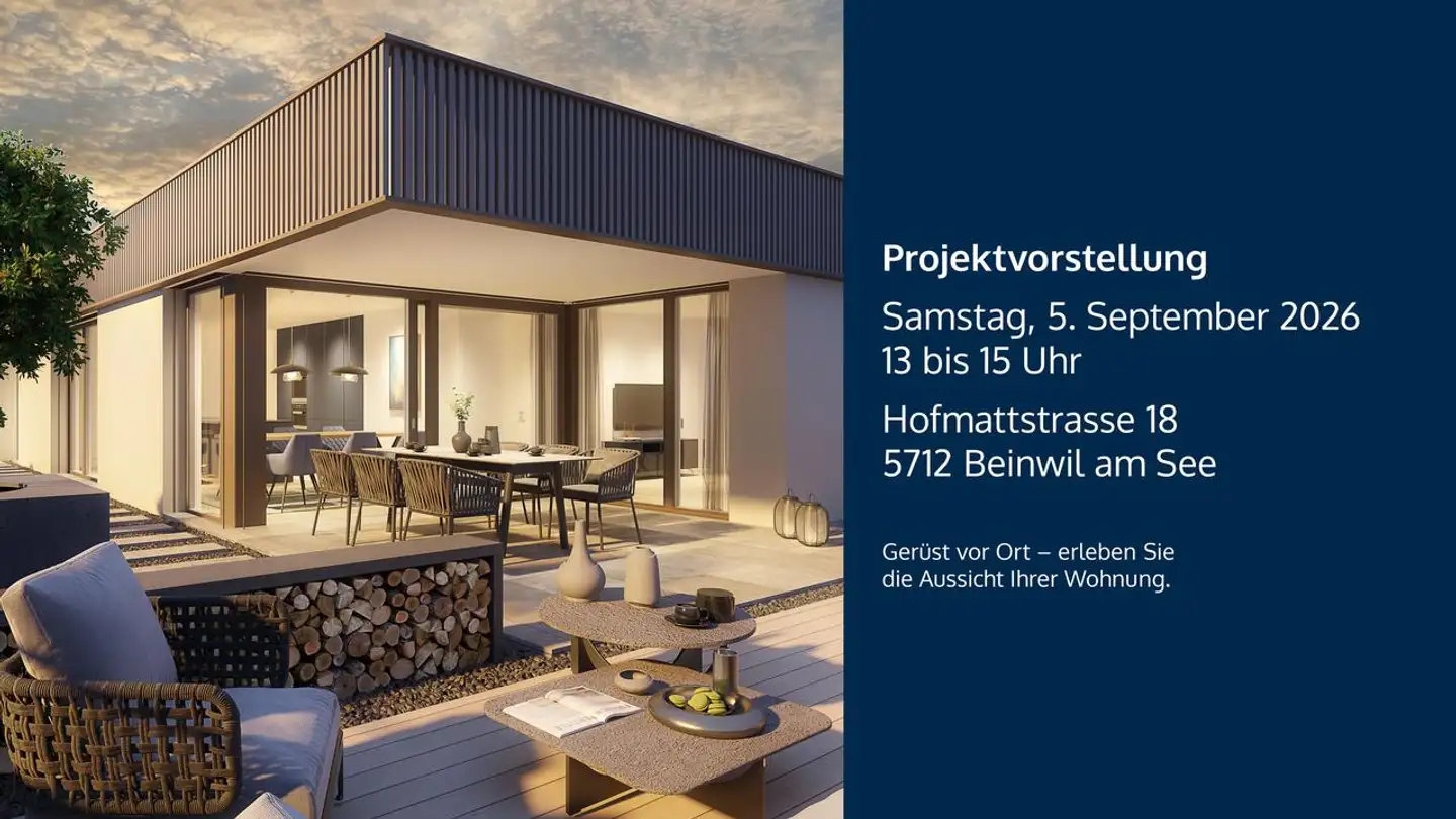 Wohnung kaufen - Hofmattstrasse 18, 5712 Beinwil am See