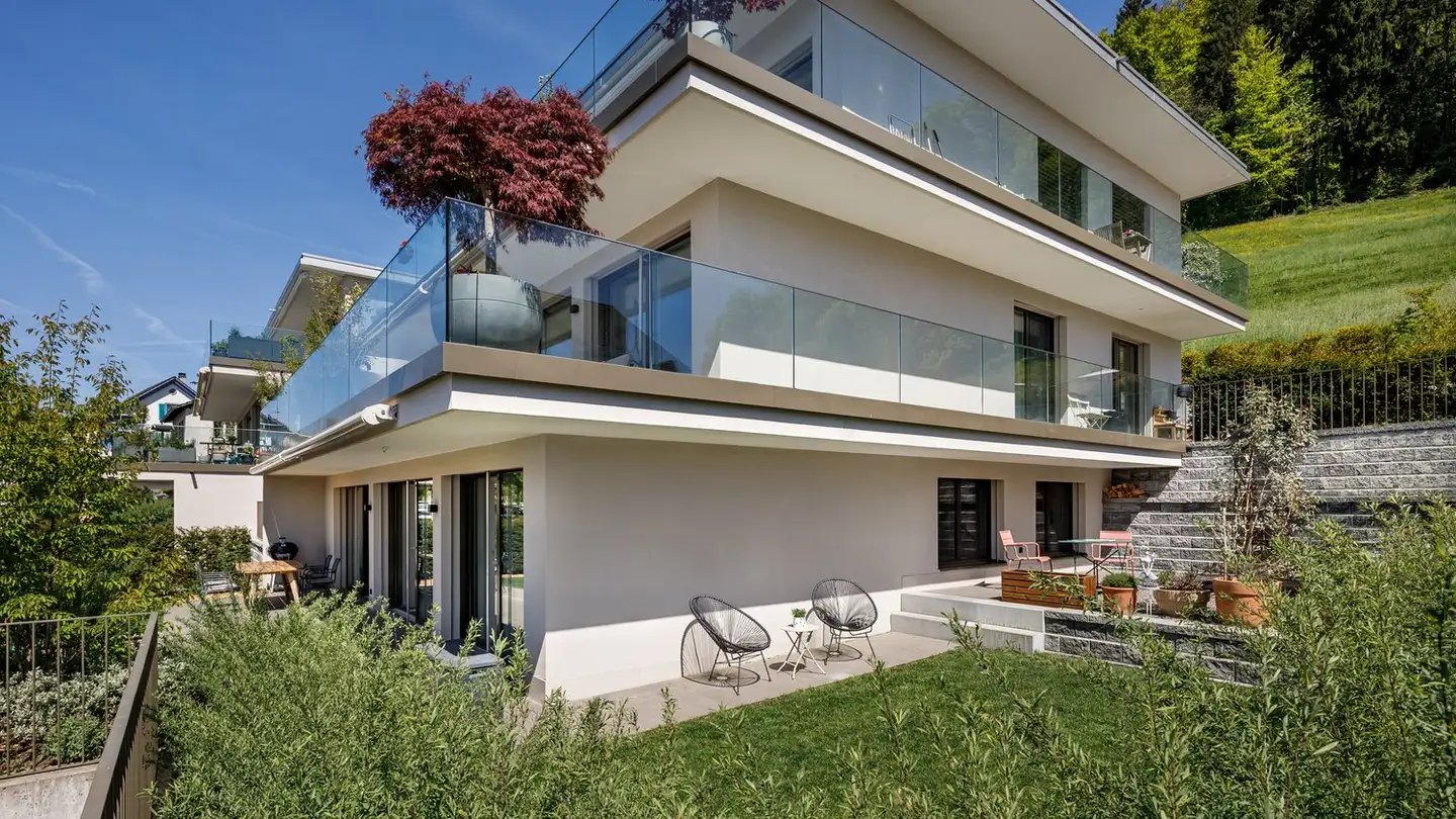 Terrassenwohnung kaufen - 8915 Hausen am Albis