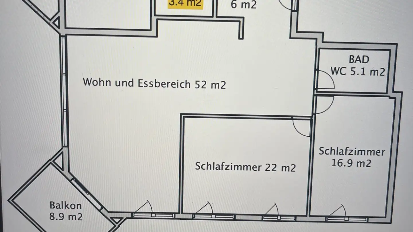 Single room for rent - 5400 Baden - Photo 2