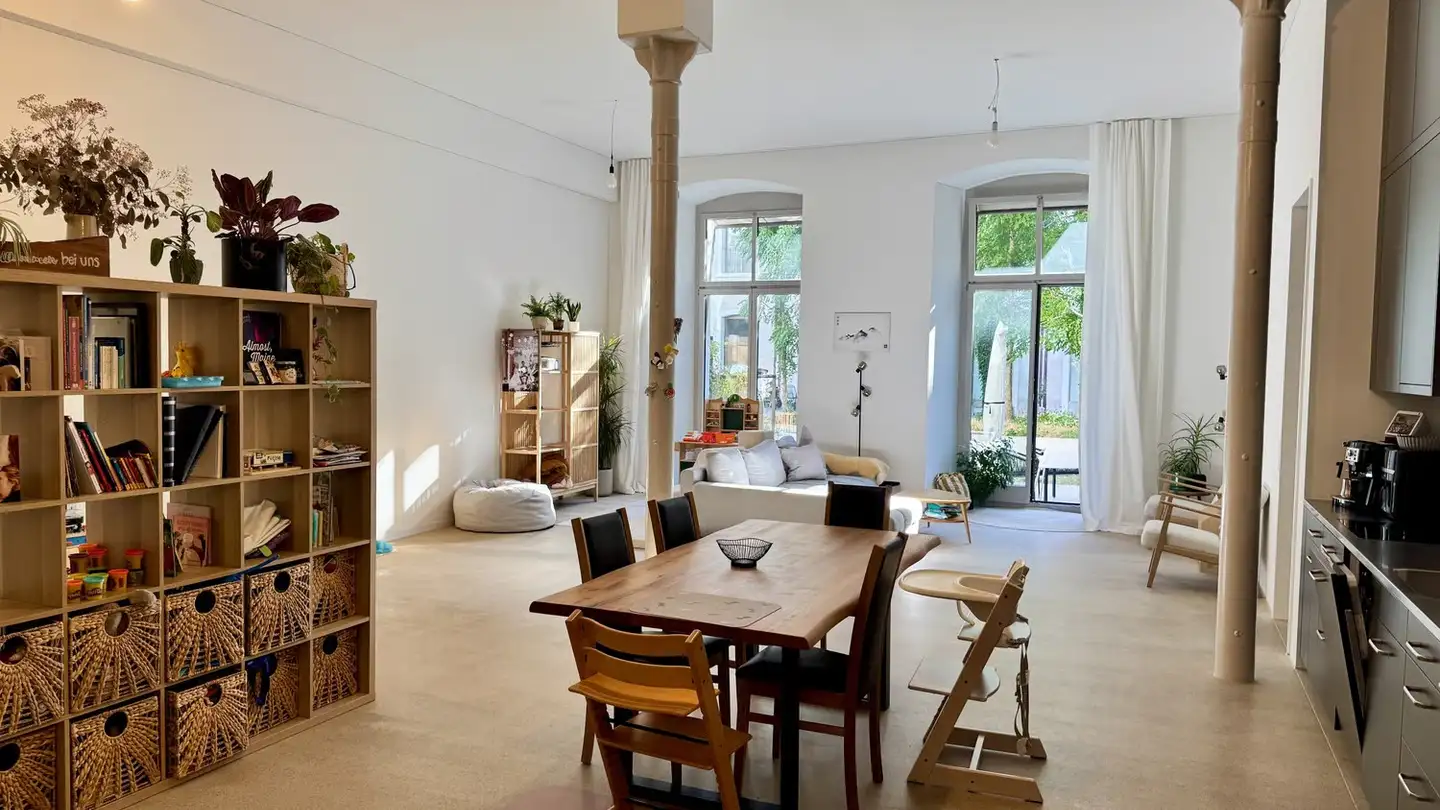 Appartement meublé à louer - Im Stoffel 29, 8887 Mels