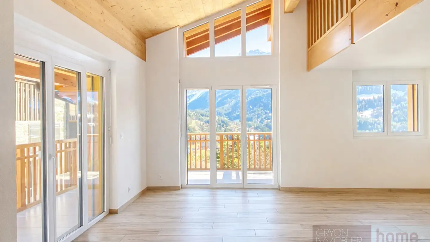 Appartement à louer - Chemin De Sereunex, 1882 Gryon - Photo 2