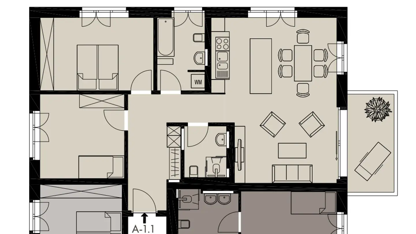 Wohnung mieten - 8303 Bassersdorf - Foto 2