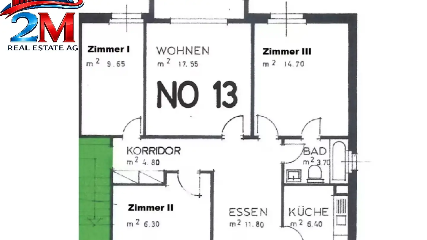Wohnung mieten - Fliederweg 11, 7000 Chur - Foto 2