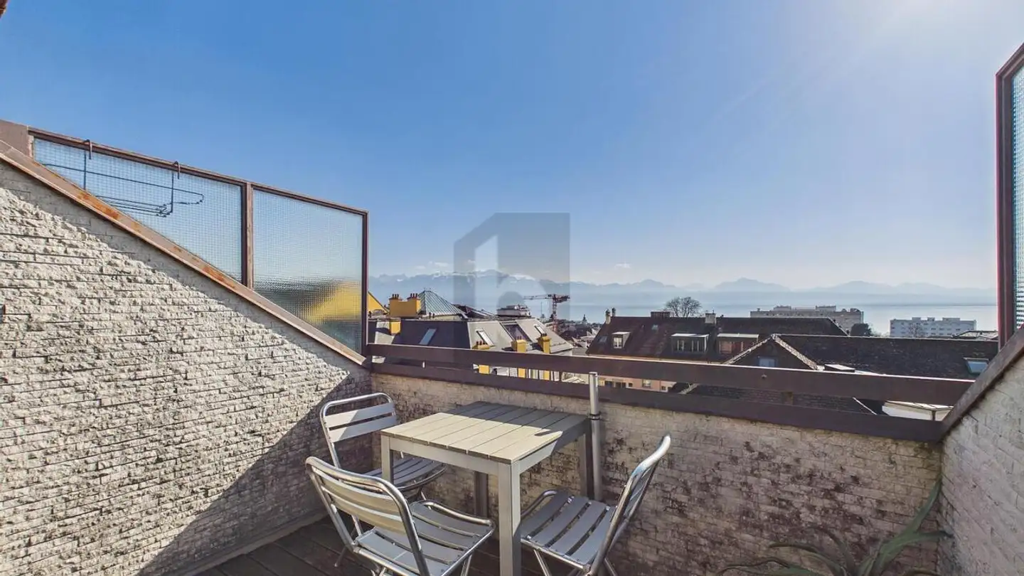 Furnished apartment for rent - 1007 Lausanne