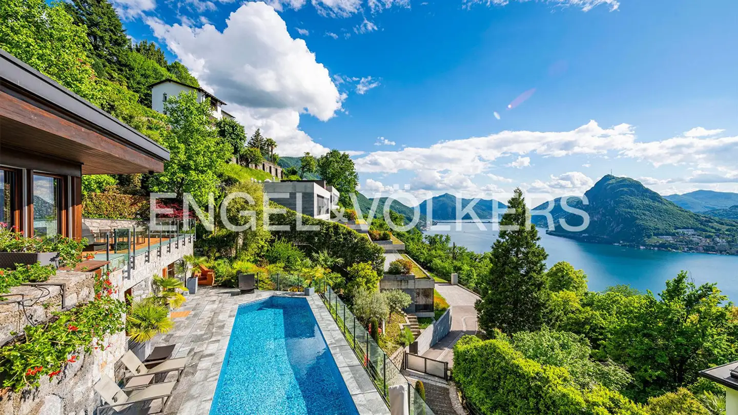 Villa kaufen - Via Aldesago, 6974 Aldesago