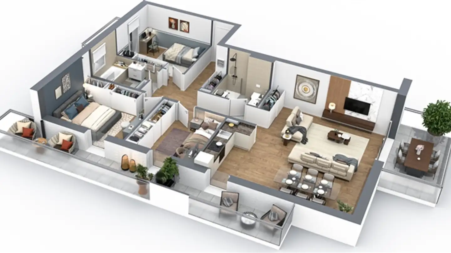 Appartamento in vendita - Chemin De Montaillet, 1880 Bex - Photo 2