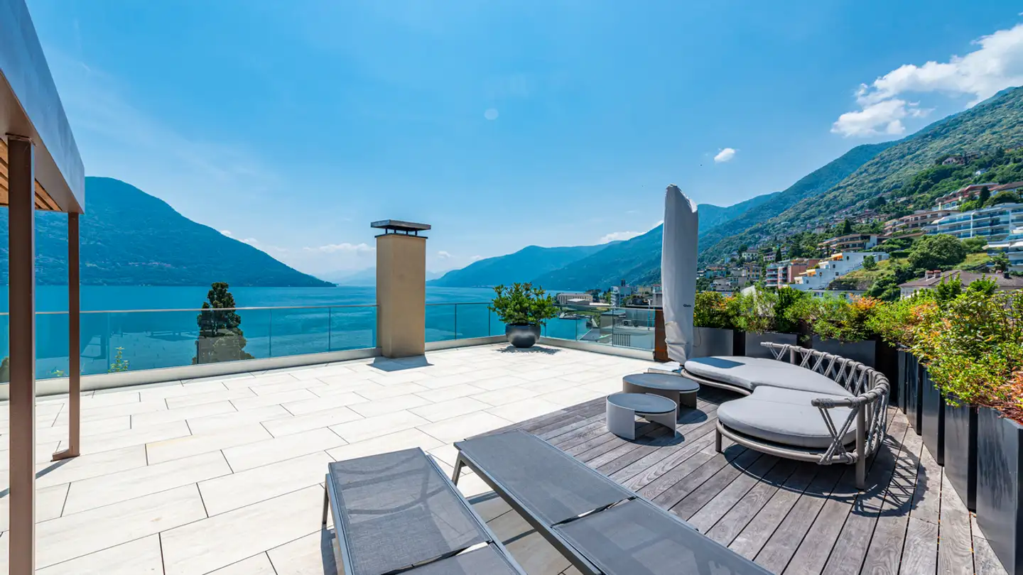 Furnished apartment for rent - 6614 Brissago