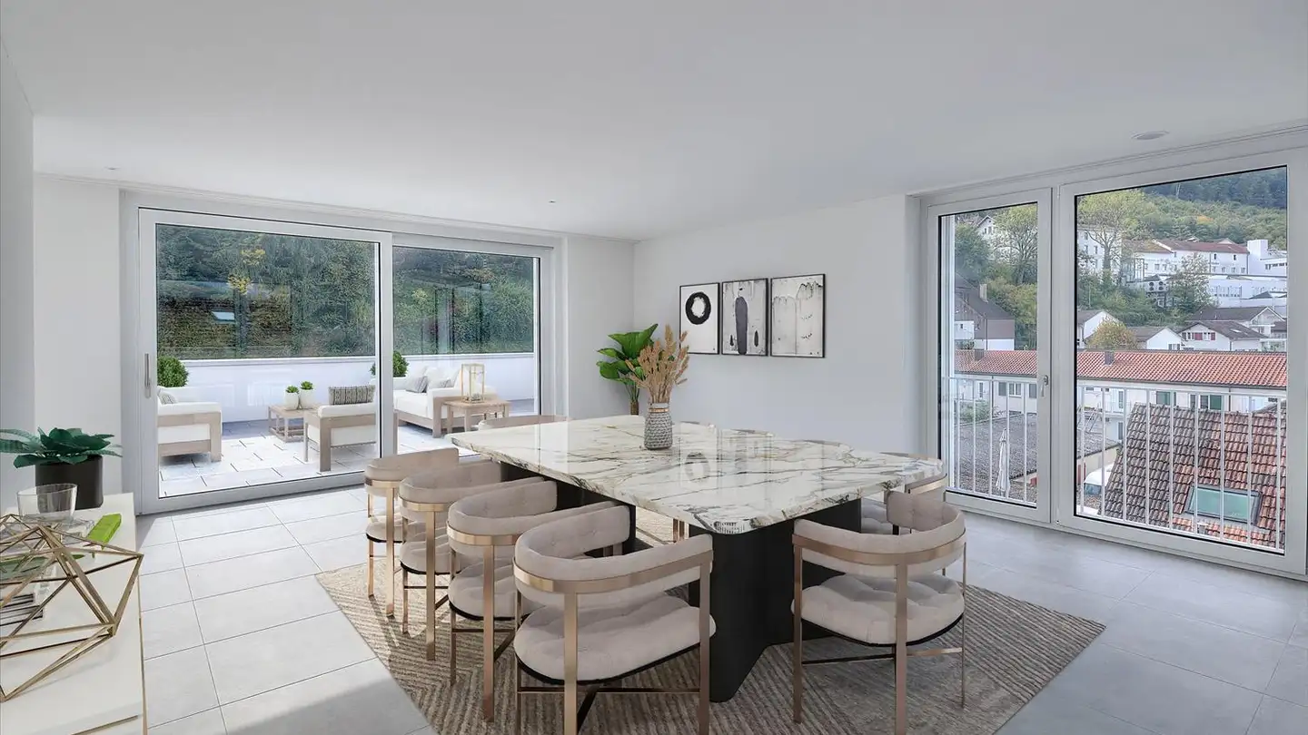 Penthouse for rent - Dammweg 5, 5000 Aarau - Photo 3