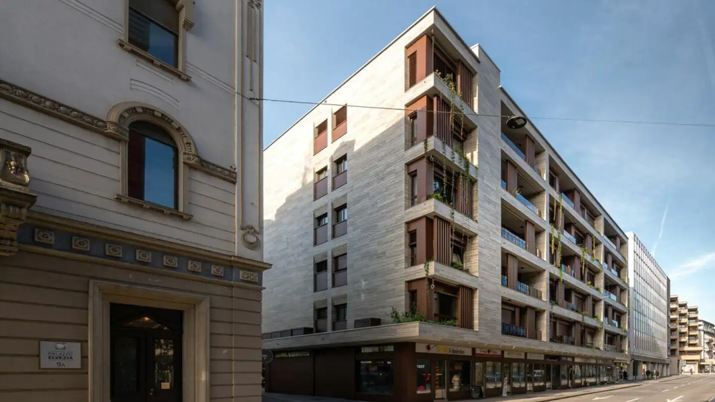 Wohnung mieten - Corso Elvezia 13, 6900 Lugano