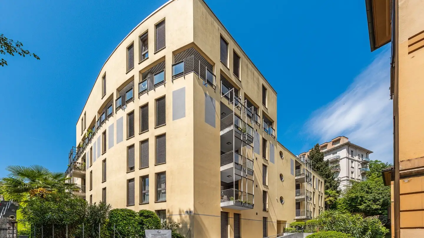 Appartement à louer - Via Domenico Fontana 8a, 6900 Lugano