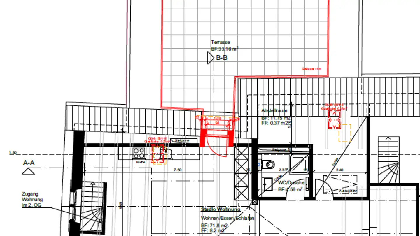 Dachgeschosswohnung mieten - Seestrasse 123, 8707 Uetikon am See - Foto 3