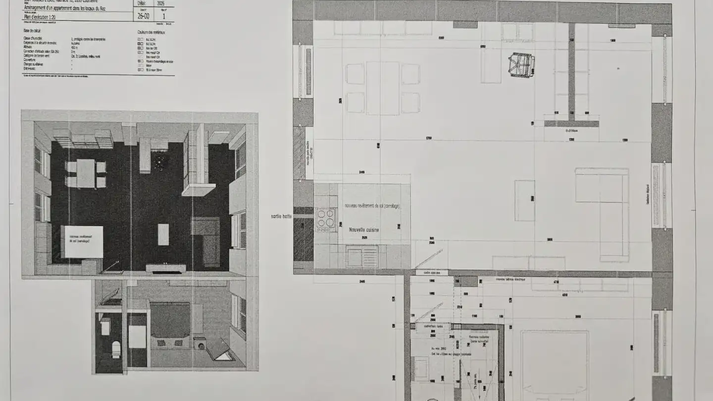 Appartamento in affitto - Rue de la Rauracie 12, 2853 Courfaivre - Foto 4