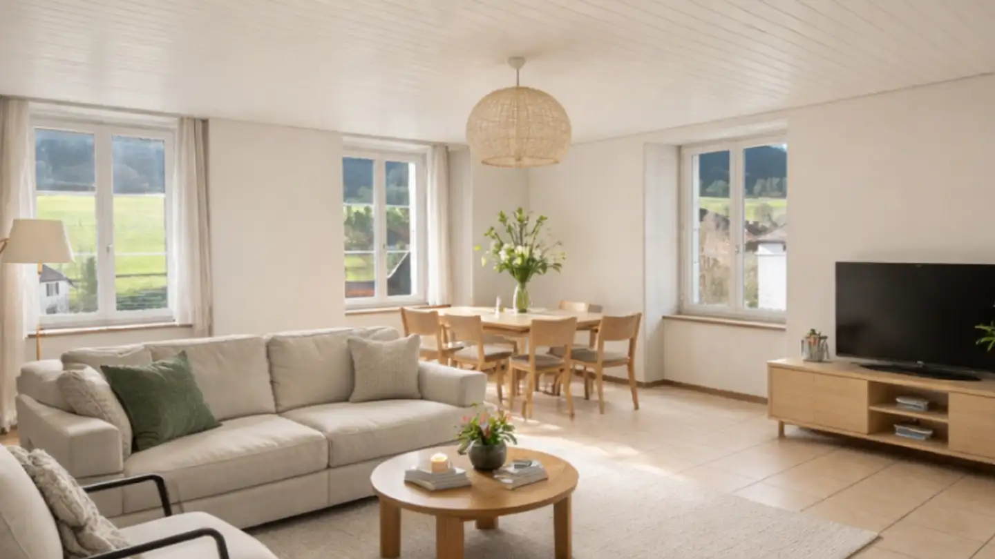 Appartement à louer - Rue Ferdinand-Gonseth 2, 2615 Sonvilier