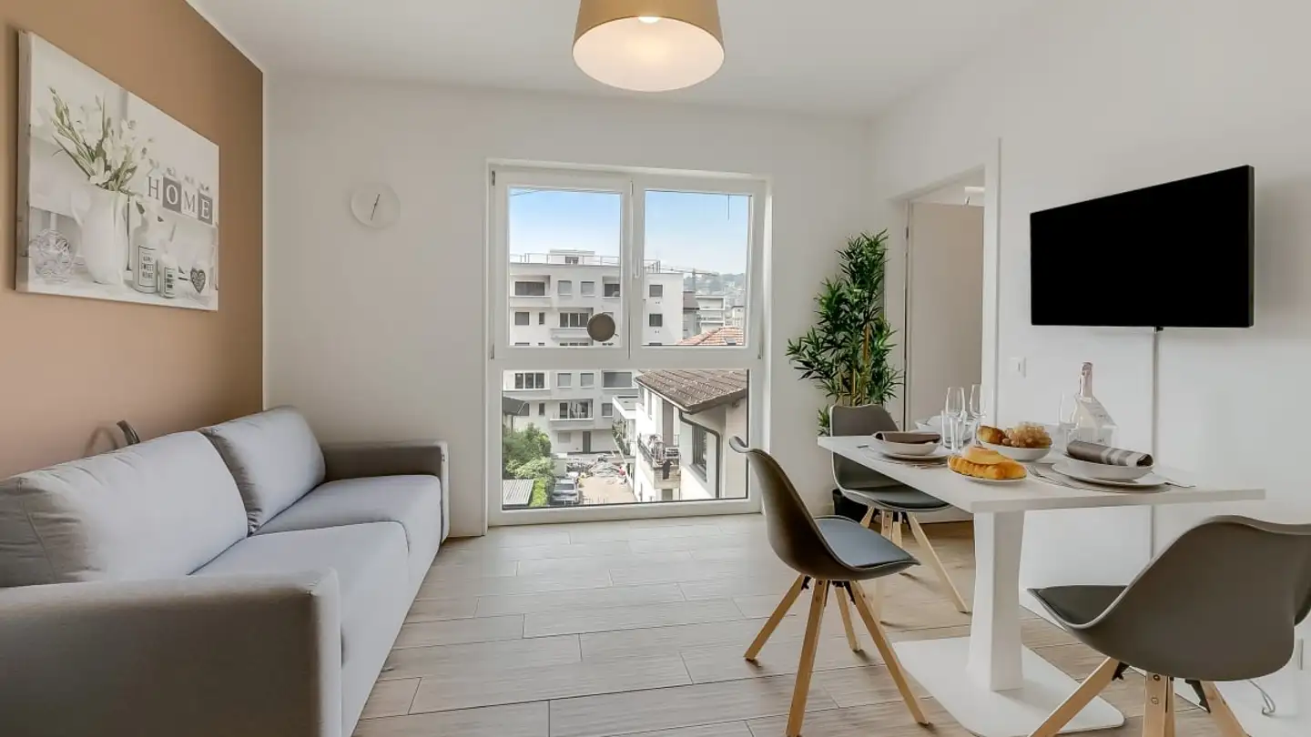 Appartement à louer - Via Crocetta 7a, 6962 Viganello