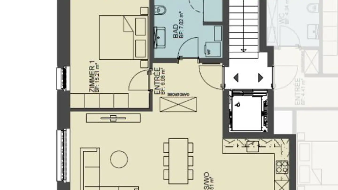 Penthouse mieten - Bettenstrasse 09, 9445 Rebstein - Foto 4