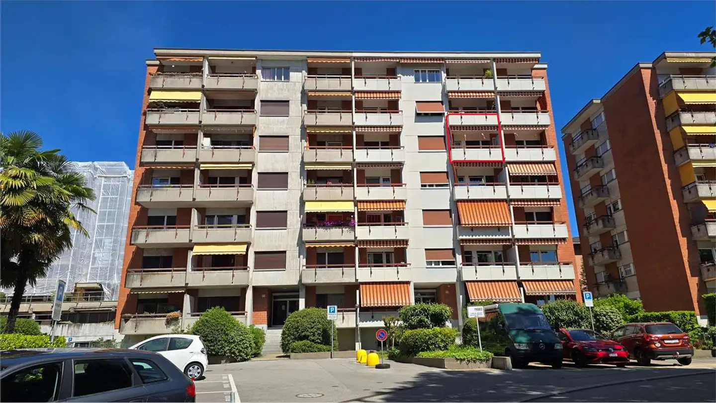 Furnished apartment for rent - Via Guglielmo Canevascini 10, 6900 Lugano