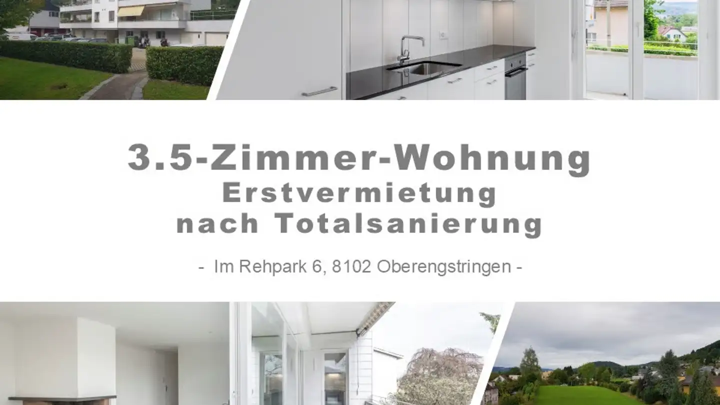 Apartment for rent - Im Rehpark 6, 8102 Oberengstringen