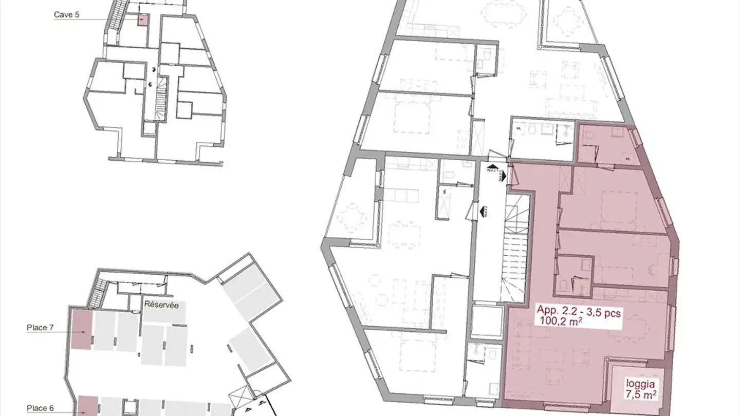 Appartamento in vendita - Rue De La Fontaine 36, 1926 Fully - Foto 2