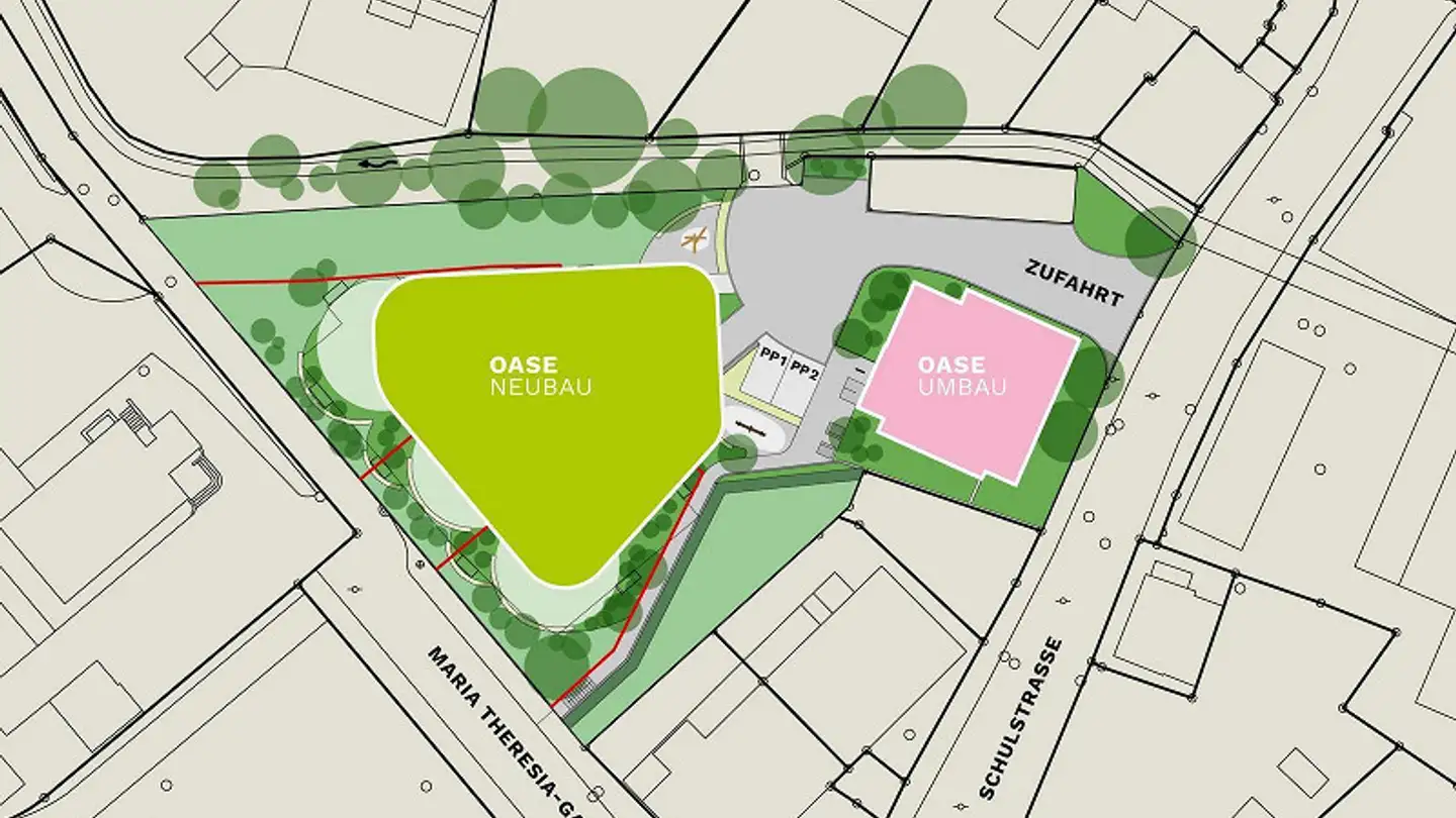 Tiefgaragenstellplatz mieten - Schulstrasse 6, 5070 Frick