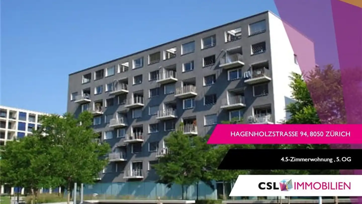 Appartamento in affitto - Hagenholzstrasse 94, 8050 Zürich