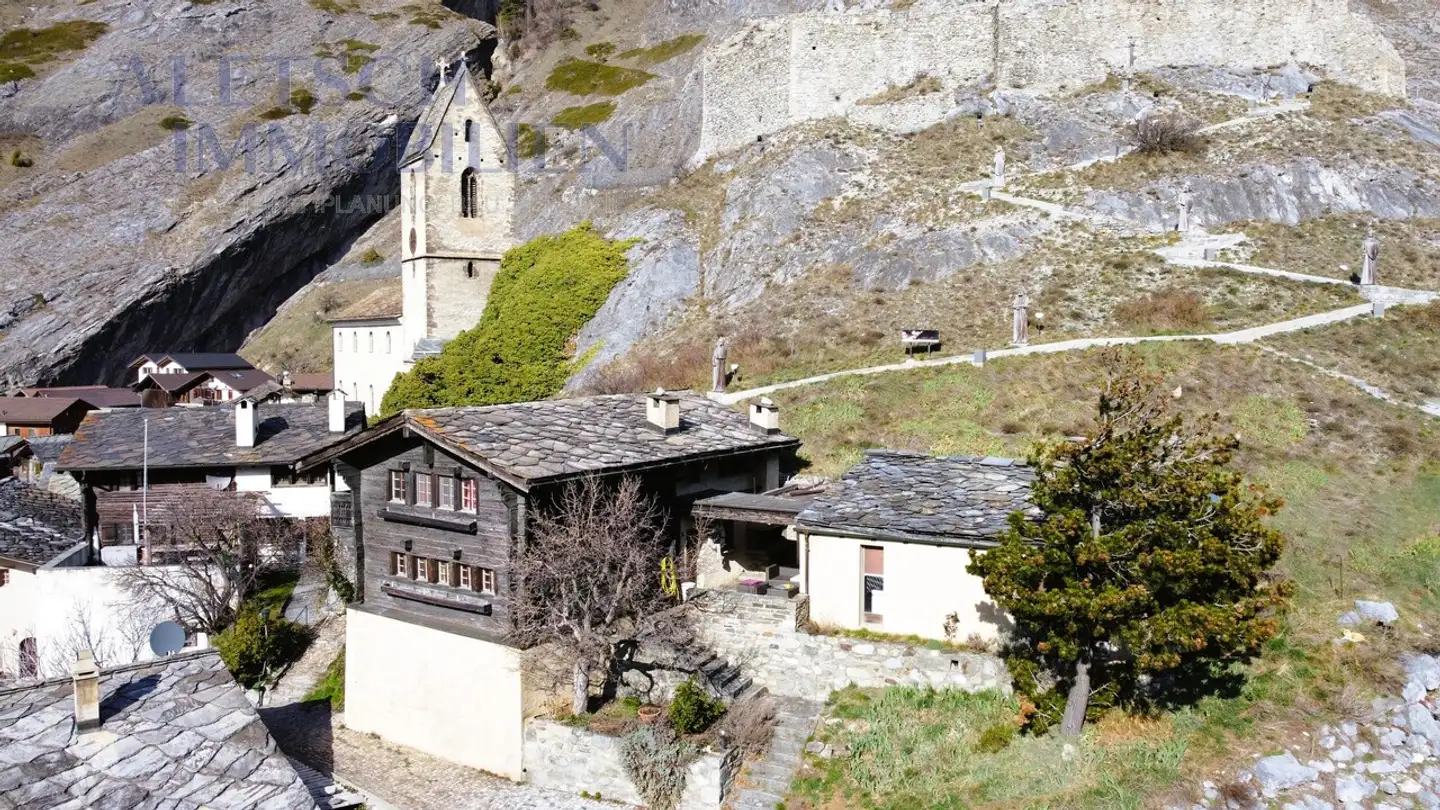 Casa singola in vendita - Pfarreigasse 1, 3942 Niedergesteln