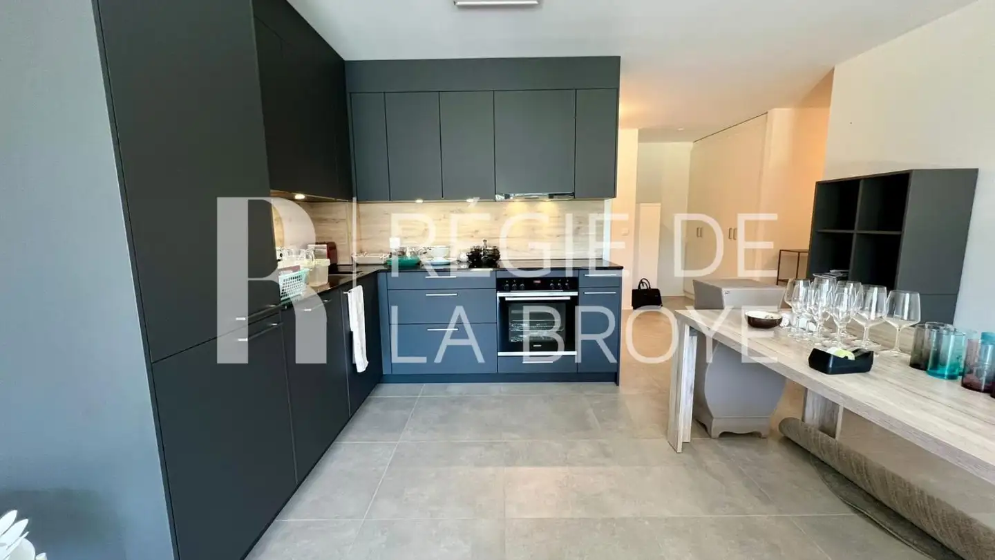 Wohnung mieten - La Cua 7, 1563 Dompierre FR