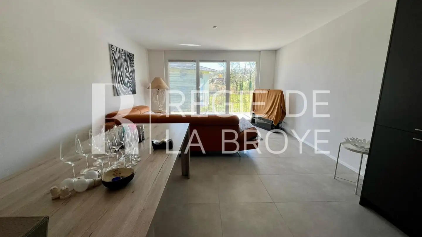 Wohnung mieten - La Cua 7, 1563 Dompierre FR - Foto 3