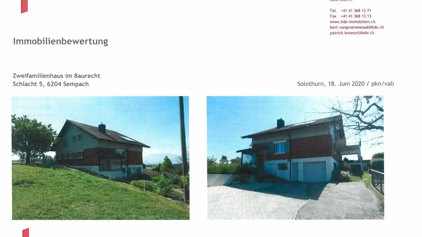 Single house for sale - Schlacht 5, 6204 Sempach