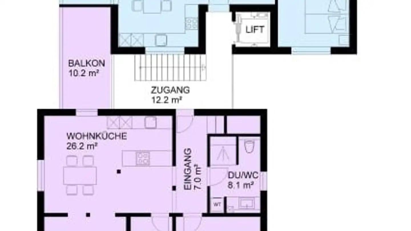 Apartment for rent - Bergstrasse 5, 8735 St. Gallenkappel - Photo 3