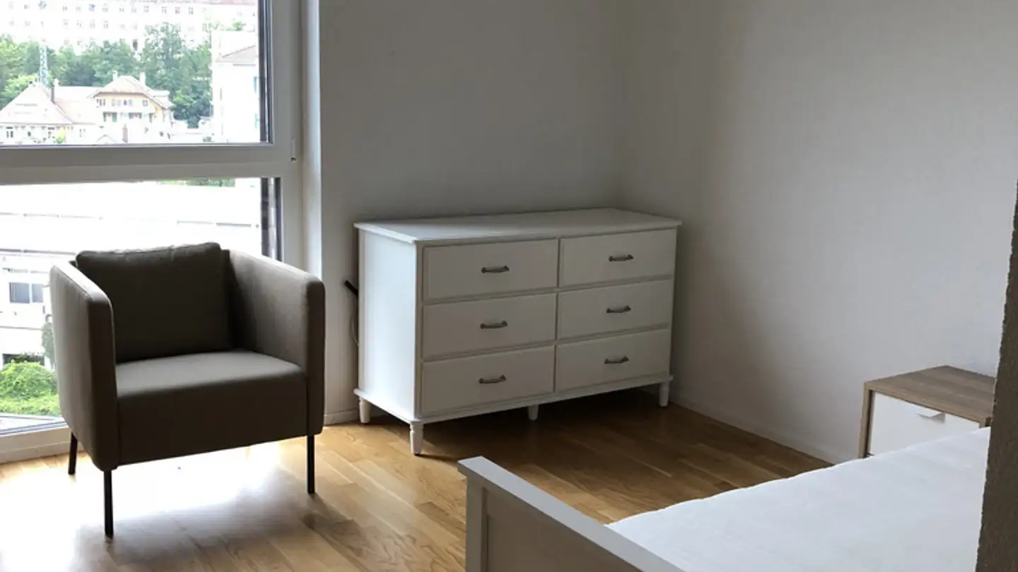 Möblierte Wohnung mieten - Route De La Mandchourie, 2800 Delémont - Foto 2