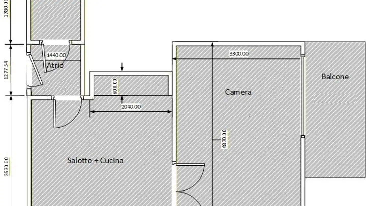 Appartement à louer - Via General Guisan 2, 6962 Viganello