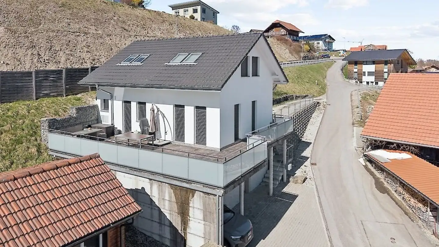 Maison individuelle à louer - Alt Rufenenweg 10, 1716 Plaffeien - Photo 2